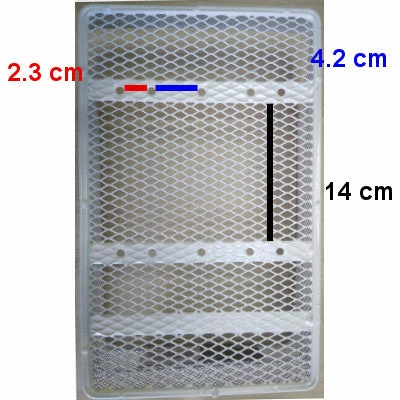 Panier De Vélo Arrière Maille Serrée Cento Basil 6 Panier De Vélo Arrière Maille Serrée Cento Basil – Image 6