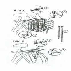 Brandless Panier Latéral Pliable Sur Porte Bagage Vélo -Promos VTT Boutique panier lateral pliable sur porte bagage velo full 4
