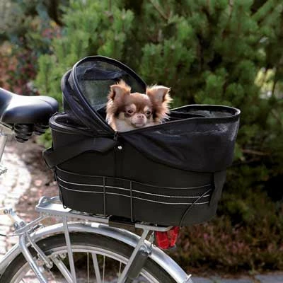 Panier Pour Chien Sur Porte Bagage De Vélo - Trixie 1 Panier Pour Chien Sur Porte Bagage De Vélo - Trixie