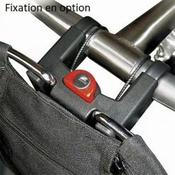 Panier Souple Sur Guidon De Vélo Shopper - KlickFix -Promos VTT Boutique panier souple sur guidon de velo shopper klickfix full 4