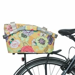 Panier Vélo Arrière Bloom Field 22L Jaune Fleuri Carry All Basil -Promos VTT Boutique panier velo arriere bloom field 22l jaune fleuri carry all basil full 5