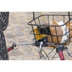 Panier Avant Pour Vélo Avec Socle En Bois Z Front Zefal -Promos VTT Boutique panier velo avant bois zefal 4