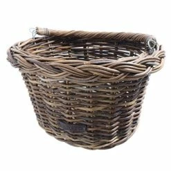 Wicked Panier Vélo En Osier Avec Fixation Rapide Sur Guidon