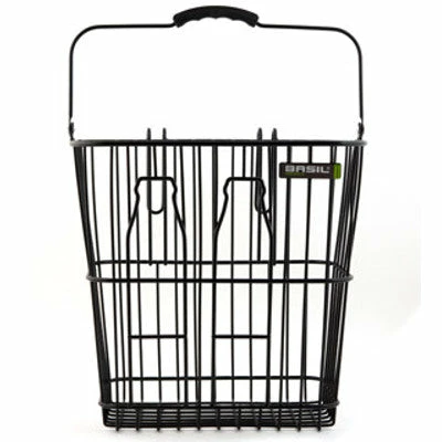 Panier Vélo Latéral à Crochets Memories Bottle Basil Noir 2 Panier Vélo Latéral à Crochets Memories Bottle Basil Noir – Image 2