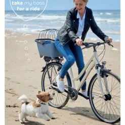 Panier Vélo Pour Chien Bleu Tendance Basil Buddy 9 Panier Vélo Pour Chien Bleu Tendance Basil Buddy -Promos VTT Boutique panier velo pour chien bleu tendance basil buddy full 4