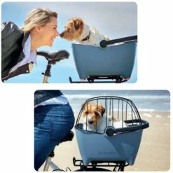 Panier Vélo Pour Chien Bleu Tendance Basil Buddy 10 Panier Vélo Pour Chien Bleu Tendance Basil Buddy -Promos VTT Boutique panier velo pour chien bleu tendance basil buddy full 5