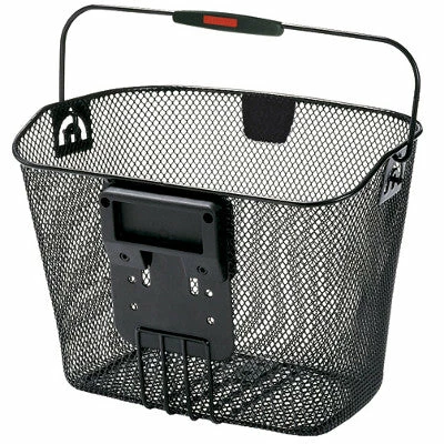 Panier Vélo Uni Noir Pour Fixation KlickFix 2 Panier Vélo Uni Noir Pour Fixation KlickFix – Image 2