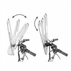 Pare Brise De Vélo Polisport Fixation Sur Guidon -Promos VTT Boutique pare brise de velo polisport fixation sur guidon full 3