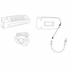 Jing Yi Phare Avant Vélo à énergie Solaire -Promos VTT Boutique phare avant velo a energie solaire full 3