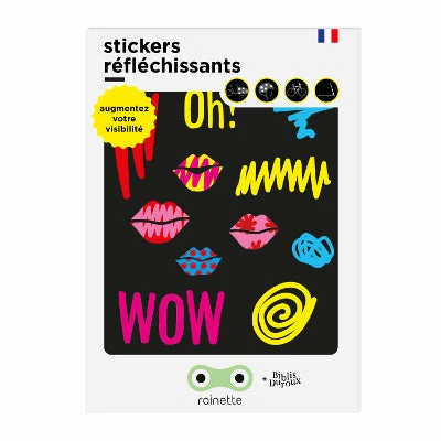 Planche De Stickers Réfléchissants Grand Format Rainette 8 Planche De Stickers Réfléchissants Grand Format Rainette – Image 8