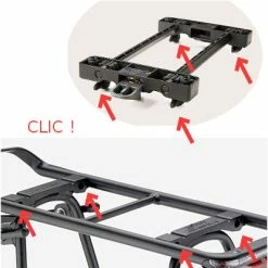 Plaque D'adaptation Snapit Sur Porte Bagage Racktime -Promos VTT Boutique plaque d adaptation snapit sur porte bagage racktime full 6
