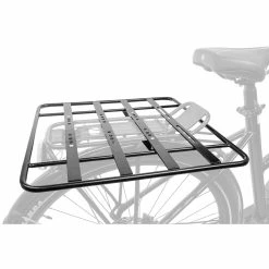 Plaque De Support Sur Porte Bagage Vélo Large M-Wave Racky -Promos VTT Boutique plaque portbagage messingschlager
