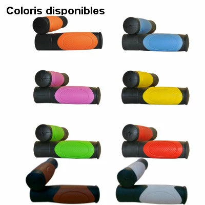 Poignées Blanches De Vélo Confortables - Dutch Perfect 2 Poignées Blanches De Vélo Confortables - Dutch Perfect – Image 2