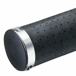 Poignées De Vélo En Cuir Synthétique Noir Classic - Ritchey -Promos VTT Boutique poignees de velo en cuir synthetique noir classic ritchey full 3