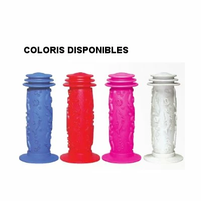 Poignées De Vélo Junior Rouge OXFORD 2 Poignées De Vélo Junior Rouge OXFORD – Image 2