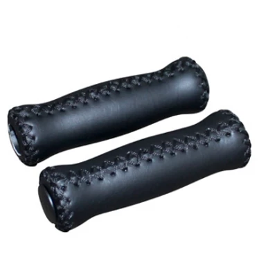 Dk Poignées Guidon Vélo Noir Imitation Cuir 1 Dk Poignées Guidon Vélo Noir Imitation Cuir