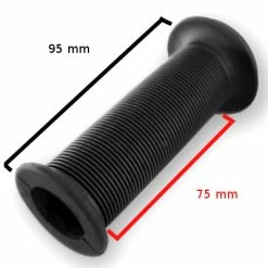 Point Poignées Noires Pour Vélo Enfant 95 Mm -Promos VTT Boutique poignees noires pour velo enfant 95 mm full 3
