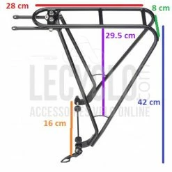 Porte-bagage Arrière De Vélo 28 Pouces TUBUS - DISCO -Promos VTT Boutique porte bagage arriere de velo 28 pouces tubus disco full 3
