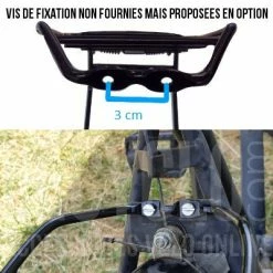 Point Porte Bagage Arrière Noir Pour Vélo 26 Pouces -Promos VTT Boutique porte bagage arriere noir pour velo 26 pouces full 3