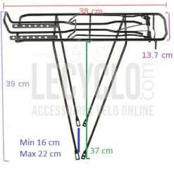 Monz Porte Bagage Arrière Noir 9 Monz Porte Bagage Arrière Noir -Promos VTT Boutique porte bagage arriere noir full 5