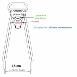 Porte Bagage Arrière Pour Vélo Avec Fixation Racktime Tourit 5 Porte Bagage Arrière Pour Vélo Avec Fixation Racktime Tourit -Promos VTT Boutique porte bagage arriere pour velo avec fixation racktime tourit full 3