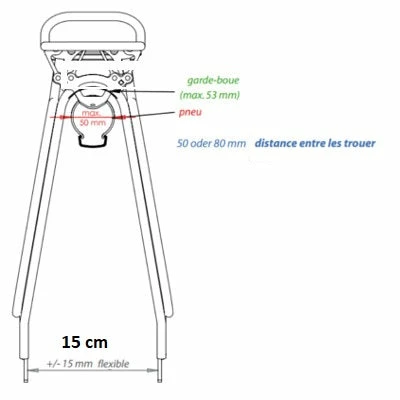 Porte Bagage Arrière Pour Vélo Avec Fixation Racktime Tourit 3 Porte Bagage Arrière Pour Vélo Avec Fixation Racktime Tourit – Image 3
