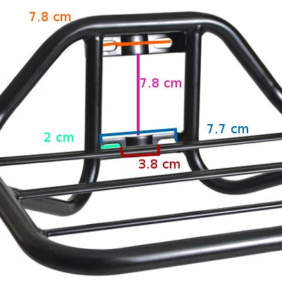 Porte Bagage De Vélo Avant Large Steco 3 Porte Bagage De Vélo Avant Large Steco – Image 3