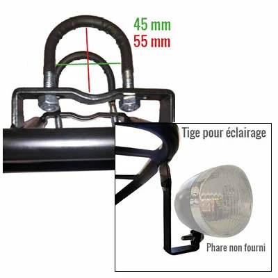 Porte Bagage De Vélo Avant Large Steco 5 Porte Bagage De Vélo Avant Large Steco – Image 5
