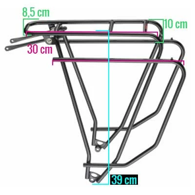 Porte Bagage De Vélo TUBUS Logo Evo Noir 4 Porte Bagage De Vélo TUBUS Logo Evo Noir – Image 4