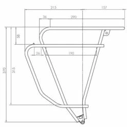 Porte Bagage De Vélo TUBUS Logo Evo Noir 10 Porte Bagage De Vélo TUBUS Logo Evo Noir -Promos VTT Boutique porte bagage de velo tubus logo evo noir full 5