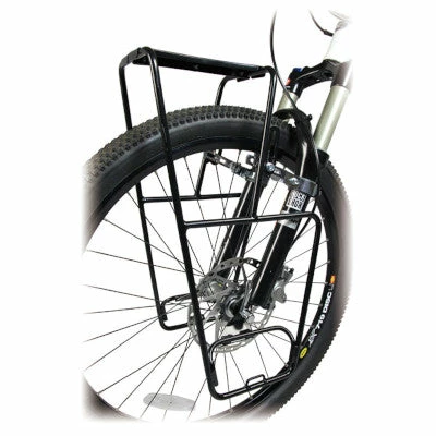 Porte-bagages Avant Pour Vélo Avec Fourche Suspendue Minoura 2 Porte-bagages Avant Pour Vélo Avec Fourche Suspendue Minoura – Image 2
