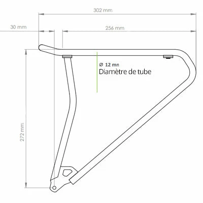 Porte Bagages Vélo Avant Racktime Topit Evo 26 à 28 Pouces 5 Porte Bagages Vélo Avant Racktime Topit Evo 26 à 28 Pouces – Image 5