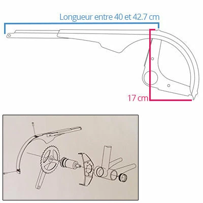 Protection Chaine Vélo Résistant 46 Et 48 Dents SKS 4 Protection Chaine Vélo Résistant 46 Et 48 Dents SKS – Image 4