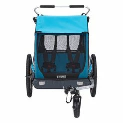 Remorque Poussette 2 Enfants Pour Vélo Thule Chariot Coaster XT -Promos VTT Boutique remorque poussette 2 enfants pour velo thule chariot coaster xt full 3