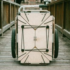 Remorque Vélo Bois Avec Coffre Modulable Flos 2425 Carette 9 Remorque Vélo Bois Avec Coffre Modulable Flos 2425 Carette -Promos VTT Boutique remorque velo carette flos 2