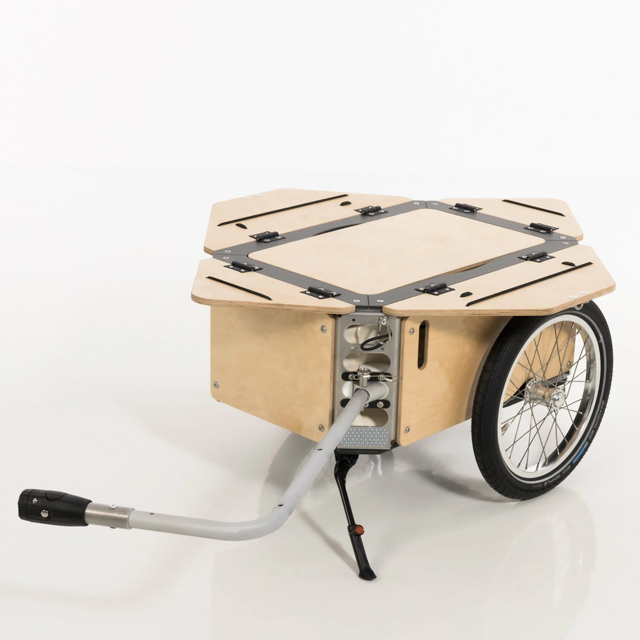 Remorque Vélo Bois Avec Coffre Modulable Flos 2425 Carette 3 Remorque Vélo Bois Avec Coffre Modulable Flos 2425 Carette – Image 3