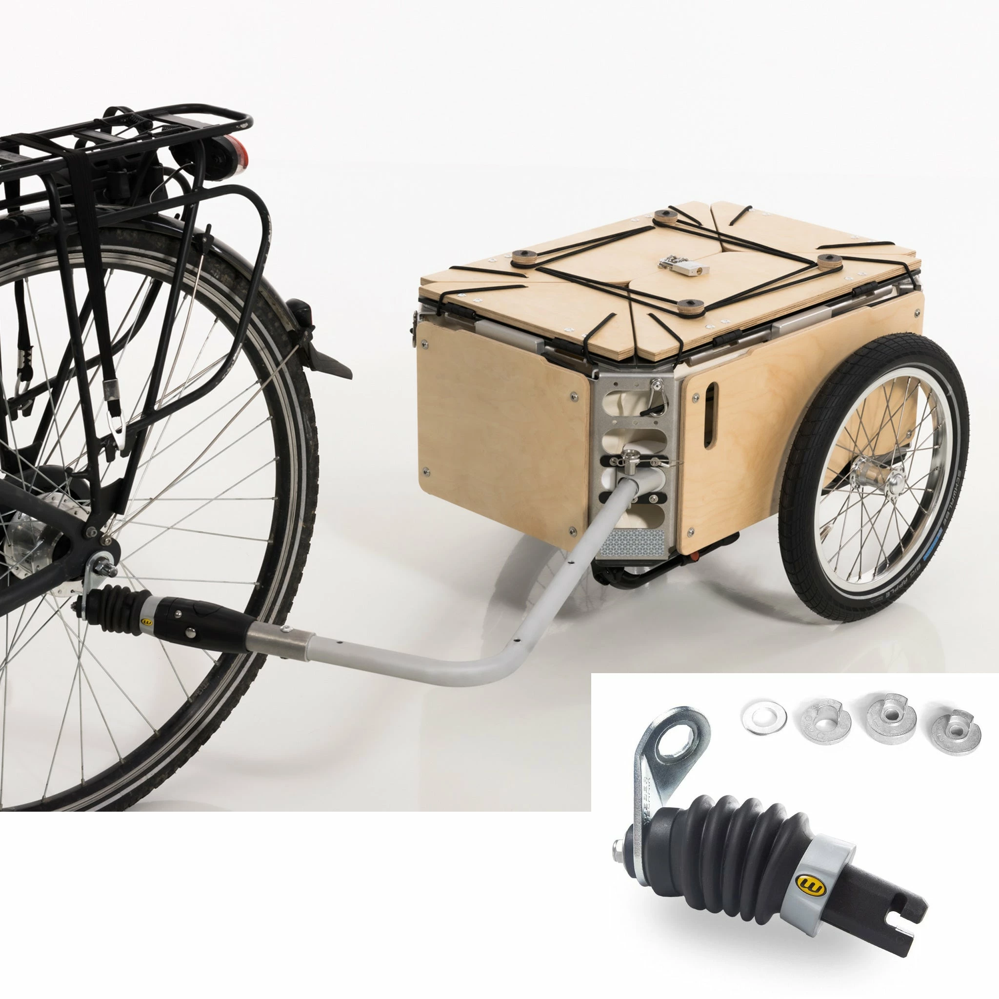 Remorque Vélo Bois Avec Coffre Modulable Flos 2425 Carette 5 Remorque Vélo Bois Avec Coffre Modulable Flos 2425 Carette – Image 5