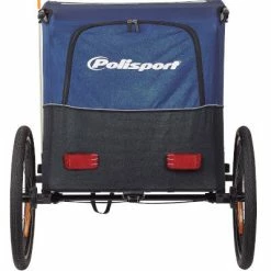 Remorque Vélo Enfant 2 Places Pliable Avec Suspension Polisport -Promos VTT Boutique remorque velo enfant 2 places pliable avec suspension polisport full 3