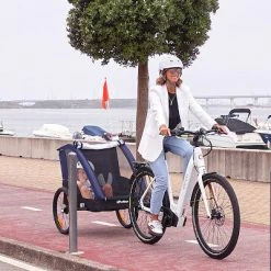 Remorque Vélo Enfant 2 Places Pliable Avec Suspension Polisport -Promos VTT Boutique remorque velo enfant 2 places pliable avec suspension polisport full 6