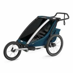 Remorque Vélo Enfant Thule Chariot Cross 1 -Promos VTT Boutique remorque velo enfant thule chariot cross 1 full 4