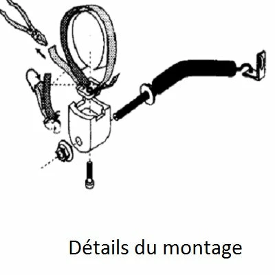 Ressort De Direction De Vélo DeLuxe Fourche Rigide - Hebie 3 Ressort De Direction De Vélo DeLuxe Fourche Rigide - Hebie – Image 3