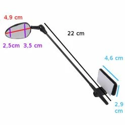 Brandless Rétroviseur Sur Casque De Vélo -Promos VTT Boutique retroviseur sur casque de velo full 6