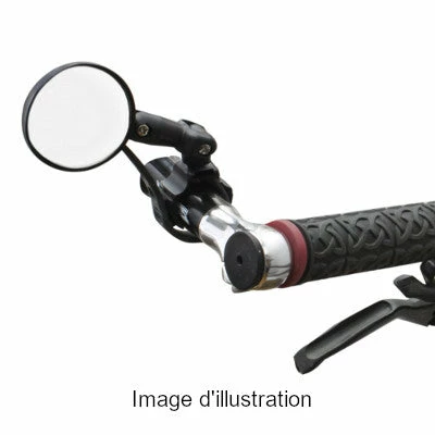 M-Wave Rétroviseur Vélo Articulé Miroir Convexe 4,7 Cm 4 M-Wave Rétroviseur Vélo Articulé Miroir Convexe 4,7 Cm – Image 4