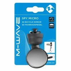 Rétroviseur Vélo Sur Embout De Cintre Spy Micro M-Wave 9 Rétroviseur Vélo Sur Embout De Cintre Spy Micro M-Wave -Promos VTT Boutique retroviseur velo micro spy m wave packaging