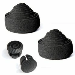 Bike Ribbon Ruban Collé Sur Cintre Vélo Spugna - BikeRibbon -Promos VTT Boutique ruban colle sur cintre velo spugna noir bikeribbon full 3