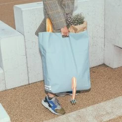 Sac De Courses Avec Son Sac Isotherme Sur Porte-bagages Houston Go Fluo -Promos VTT Boutique sac shopper go fluo houston 6