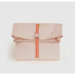 Sac De Courses Avec Son Sac Isotherme Sur Porte-bagages Houston Go Fluo -Promos VTT Boutique sac shopper go fluo houston vieux rose