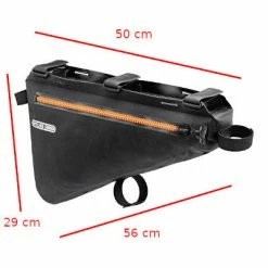 Sacoche De Cadre Noire Bikepacking 6L Ortlieb -Promos VTT Boutique sacoche de cadre noire bikepacking 6l ortlieb full 3