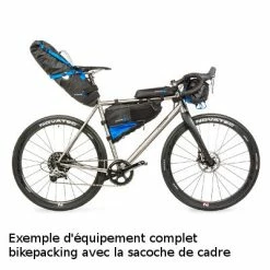 Sacoche De Cadre Vélo 0.75L Bikepacking M-wave -Promos VTT Boutique sacoche de cadre velo 0 75l bikepacking m wave full 4