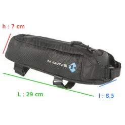 Sacoche De Cadre Vélo 0.75L Bikepacking M-wave -Promos VTT Boutique sacoche de cadre velo 0 75l bikepacking m wave full 5